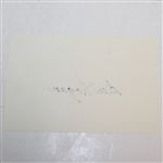 Ben Hogan Signed 4 x 6 Index Card - Very Large Signature JSA ALOA