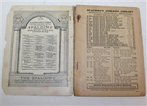1924 Spalding's Red Cover Series 'How to Play Golf' by James Braid and Harry Vardon
