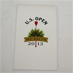 2013 US Open Ticket Set with Yardage Book - Justin Rose Win