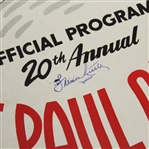 1952 St. Paul Open Program Signed by Hall of Famer Lawson Little (D-1968) JSA ALOA