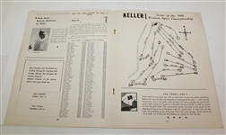 1952 St. Paul Open Program Signed by Hall of Famer Lawson Little (D-1968) JSA ALOA