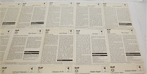 1978-1979 Sportscaster Golf Cards - Twenty-Five Cards