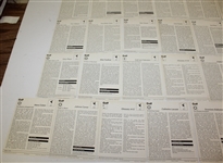 1978-1979 Sportscaster Golf Cards - Twenty-Five Cards