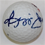 Yankee Legends Reggie Jackson and Chris Chambliss Signed Golf Balls JSA ALOA