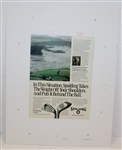 Payne Stewart Signed Golf World Magazine Cover - Matted JSA ALOA
