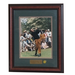 Billy Casper Signed Masters Shot Display - Framed JSA ALOA