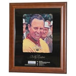 Signed Billy Casper Upper Deck 'The Champions Lounge' Display - Framed JSA ALOA