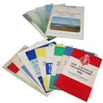 British Amateur Open Programs 1964-2000 - Thirteen Programs