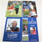 Signed British Open Programs - Nineteen From 1985-2005 JSA ALOA