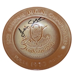 Dave Stockton Signed 1970 PGA Championship Ashtray JSA ALOA