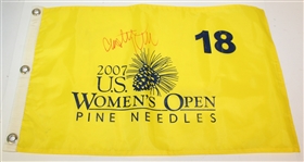 Six Women's Golf Flags - US Open, US Amateur - Kerr and Smith Signatures JSA ALOA