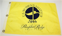 Six Women's Golf Flags - US Open, US Amateur - Kerr and Smith Signatures JSA ALOA
