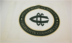 Six Women's Golf Flags - US Open, US Amateur - Kerr and Smith Signatures JSA ALOA
