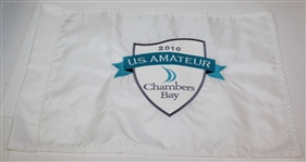 Four US Amateur Flags - 2000, 2006-07, 2010 - Two Flags Signed JSA ALOA