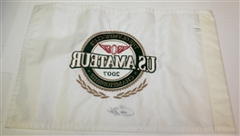 Four US Amateur Flags - 2000, 2006-07, 2010 - Two Flags Signed JSA ALOA