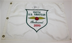 Four US Amateur Flags - 2000, 2006-07, 2010 - Two Flags Signed JSA ALOA