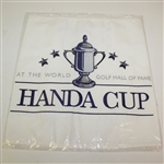 Eight Event and Pin Flags - Various Events - Woods and Mickelson Wins, Multi Signed Flag JSA ALOA