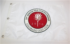 Eight Event and Pin Flags - Various Events - Woods and Mickelson Wins, Multi Signed Flag JSA ALOA