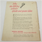 1952 Motor City Open at Red Run Golf Club Program - Ben Hogan Participant