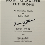 Jack Burke and Gene Littler Signed Golf Books JSA ALOA