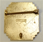 1935 USGA Amateur Contestant Badge - Lawson Little Winner