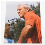 Palmer, Nicklaus, & Player Signed 8x10 Images JSA ALOA