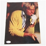 Palmer, Nicklaus, & Player Signed 8x10 Images JSA ALOA
