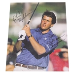 Phil Mickelson Signed Vintage Image with '1990 US Amateur Champion' JSA ALOA