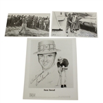 Sam Snead, Byron Nelson, & Gene Sarazen Signed Images JSA ALOA