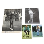 Sam Snead, Tom Watson, Billy Casper, & Gay Brewer Signed Photo Images JSA ALOA