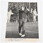 Sam Snead, Tom Watson, Billy Casper, & Gay Brewer Signed Photo Images JSA ALOA