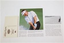 Sam Snead, Tom Watson, Billy Casper, & Gay Brewer Signed Photo Images JSA ALOA
