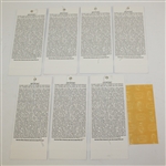 Complete Set of 2007 PGA Championship at Southern Hills CC Tickets #GRSU06181