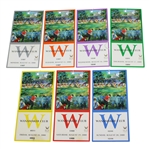 Complete Set of 2000 PGA Championship at Valhalla Wanamaker Club Tickets