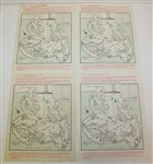 1968 Masters Tournament Thursday, Friday, Saturday, & Sunday Pairing Sheets
