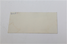 Johnny Farrell Signed Cut with 'Best Wishes' Notation JSA ALOA