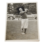 1930 Harry Cooper Wire Photo Qualifying for US Open 8/16/30