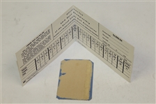 1963 US Open Ticket, Official Scorecard, Photo of Course Layout, Pairings Sheets, USGA Guide, etc