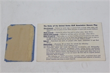 1963 US Open Ticket, Official Scorecard, Photo of Course Layout, Pairings Sheets, USGA Guide, etc