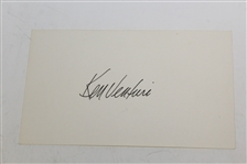 1964 US Open Ticket, Official Scorecard, Fact Sheet, Wire Photo, Signed Card, etc JSA ALOA