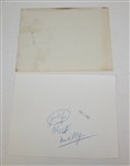 1964 US Open Ticket, Official Scorecard, Fact Sheet, Wire Photo, Signed Card, etc JSA ALOA