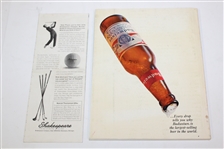 1965 US Open Ticket, Program, Grounds Badge, Pairings Sheet, and Two Patches