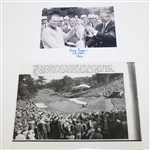 1966 US Open Ticket, Program, Guest Badge, Palmer & Casper Photo, Casper Signed Photo JSA ALOA