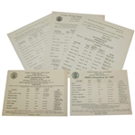 1956-1958 USGA Golf House Competitions Letters - Seldom Seen