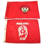 US Open Venue Flags: Garden City (1902 Auchterlonie) & Minikahda Club (1916 Evans)