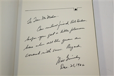 1966 'Golf: Its History, People and Events' Signed by Grimsley to Tom McMahon JSA ALOA - McMahon Collection
