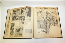 1942 Hale America National Open Golf Tournament Tom McMahon Newspaper Scrapbook - McMahon Collection
