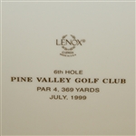 Pine Valley Golf Club Lenox Warner Shelly Bowl - 6th Hole - Barrett Collection