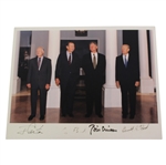 Official White House Photo Belonging to President Ford - Signed by 4 Presidents JSA ALOA - Barrett Collection