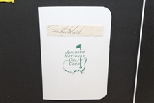  Framed Complete Run Of Masters Champs Autographs 1934-2014 (no Harmon) -MUST SEE! - Framed